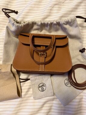 Hermes Gold Mini Halzan